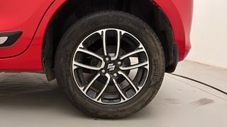 Used 2023 Maruti Suzuki Swift ZXI Plus AMT Dual Tone Petrol Automatic tyres LEFT REAR TYRE RIM VIEW