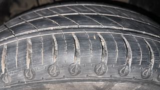 Used 2020 Tata Tiago Revotron XT Petrol Manual tyres LEFT FRONT TYRE TREAD VIEW