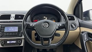 Used 2015 Volkswagen Polo [2015-2019] Highline1.2L (P) Petrol Manual interior STEERING VIEW