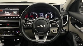 Used 2022 Kia Seltos HTX G Petrol Manual interior STEERING VIEW