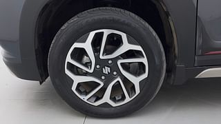 Used 2023 Maruti Suzuki Fronx Alpha 1.0L Turbo MT Petrol Manual tyres LEFT FRONT TYRE RIM VIEW