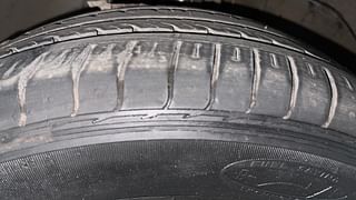 Used 2012 Volkswagen Polo [2010-2014] Comfortline 1.2L (P) Petrol Manual tyres LEFT FRONT TYRE TREAD VIEW