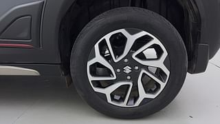 Used 2023 Maruti Suzuki Fronx Alpha 1.0L Turbo MT Petrol Manual tyres LEFT REAR TYRE RIM VIEW