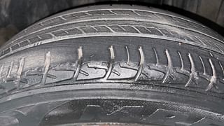 Used 2012 Volkswagen Polo [2010-2014] Comfortline 1.2L (P) Petrol Manual tyres LEFT REAR TYRE TREAD VIEW