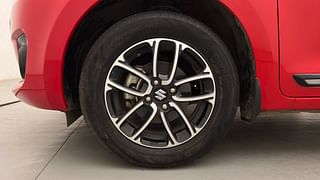 Used 2023 Maruti Suzuki Swift ZXI Plus AMT Dual Tone Petrol Automatic tyres LEFT FRONT TYRE RIM VIEW