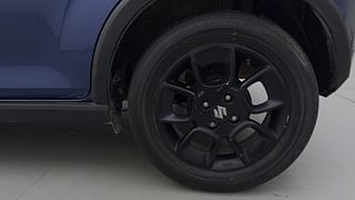 Used 2020 Maruti Suzuki Ignis [2017-2020] Alpha MT Petrol Petrol Manual tyres LEFT REAR TYRE RIM VIEW