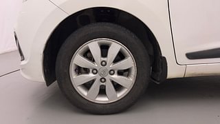 Used 2014 Hyundai Xcent [2014-2017] S (O) Petrol Petrol Manual tyres LEFT FRONT TYRE RIM VIEW