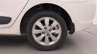 Used 2014 Hyundai Xcent [2014-2017] S (O) Petrol Petrol Manual tyres LEFT REAR TYRE RIM VIEW