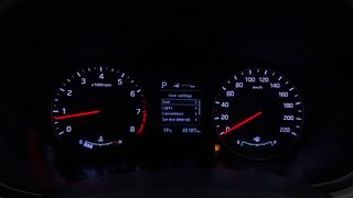 Used 2019 Hyundai Elite i20 [2018-2020] Asta (O) CVT Petrol Automatic interior CLUSTERMETER VIEW