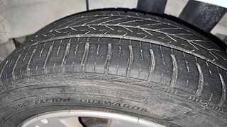 Used 2014 Hyundai Xcent [2014-2017] S (O) Petrol Petrol Manual tyres LEFT REAR TYRE TREAD VIEW