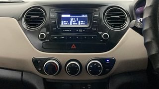 Used 2019 Hyundai Xcent [2017-2019] S Petrol Petrol Manual interior MUSIC SYSTEM & AC CONTROL VIEW