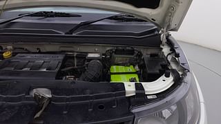 Used 2016 Mahindra KUV100 [2015-2017] K6+ 6 STR Petrol Manual engine ENGINE LEFT SIDE HINGE & APRON VIEW