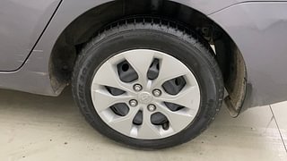 Used 2019 Hyundai Xcent [2017-2019] S Petrol Petrol Manual tyres LEFT REAR TYRE RIM VIEW