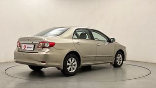 Used 2013 Toyota Corolla Altis [2011-2014] G Petrol Petrol Manual exterior RIGHT REAR CORNER VIEW