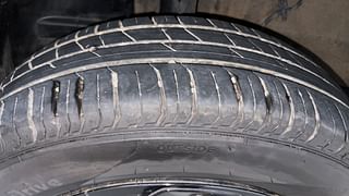 Used 2023 Tata Punch Adventure MT Petrol Manual tyres RIGHT REAR TYRE TREAD VIEW