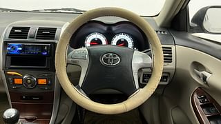 Used 2013 Toyota Corolla Altis [2011-2014] G Petrol Petrol Manual interior STEERING VIEW