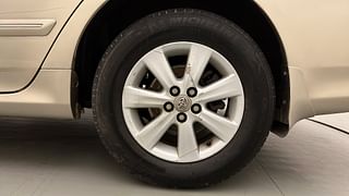 Used 2013 Toyota Corolla Altis [2011-2014] G Petrol Petrol Manual tyres LEFT REAR TYRE RIM VIEW