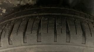 Used 2014 Ford Figo [2010-2015] Duratec Petrol EXI 1.2 Petrol Manual tyres LEFT REAR TYRE TREAD VIEW