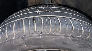 Used 2023 Tata Punch Adventure MT Petrol Manual tyres RIGHT FRONT TYRE TREAD VIEW