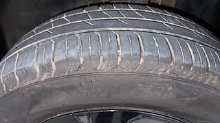 Used 2023 Tata Punch Adventure MT Petrol Manual tyres LEFT FRONT TYRE TREAD VIEW