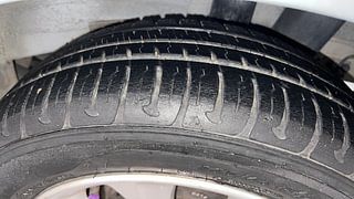 Used 2014 Hyundai Grand i10 [2013-2017] Asta AT 1.2 Kappa VTVT Petrol Automatic tyres LEFT REAR TYRE TREAD VIEW