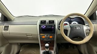 Used 2013 Toyota Corolla Altis [2011-2014] G Petrol Petrol Manual interior DASHBOARD VIEW