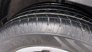 Used 2023 Kia Sonet HTK Plus 1.5 Diesel Manual tyres RIGHT FRONT TYRE TREAD VIEW