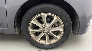 Used 2014 Hyundai Grand i10 [2013-2017] Asta 1.2 Kappa VTVT Petrol Manual tyres RIGHT FRONT TYRE RIM VIEW