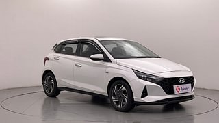 Used 2021 Hyundai New i20 Asta (O) 1.0 Turbo DCT Petrol Automatic exterior RIGHT FRONT CORNER VIEW