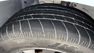 Used 2019 Nissan Sunny [2014-2020] XV CVT Petrol Automatic tyres LEFT FRONT TYRE TREAD VIEW