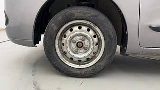Used 2012 Maruti Suzuki Wagon R 1.0 [2010-2013] LXi CNG Petrol+cng Manual tyres LEFT FRONT TYRE RIM VIEW