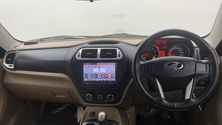 Used 2017 Mahindra TUV300 [2015-2020] T8 mHAWK100 Dual Tone Diesel Manual interior DASHBOARD VIEW