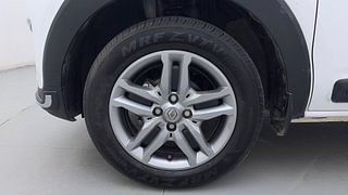 Used 2022 Renault Triber RXZ AMT Petrol Automatic tyres LEFT FRONT TYRE RIM VIEW