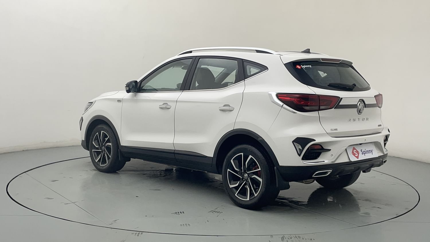 New MG Motors Astor exterior LEFT REAR CORNER VIEW