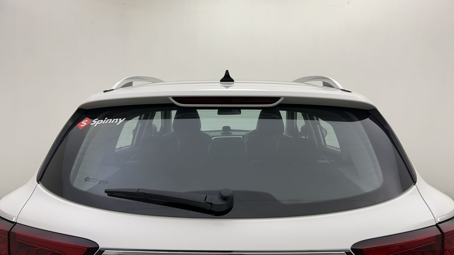 New MG Motors Astor exterior BACK WINDSHIELD VIEW