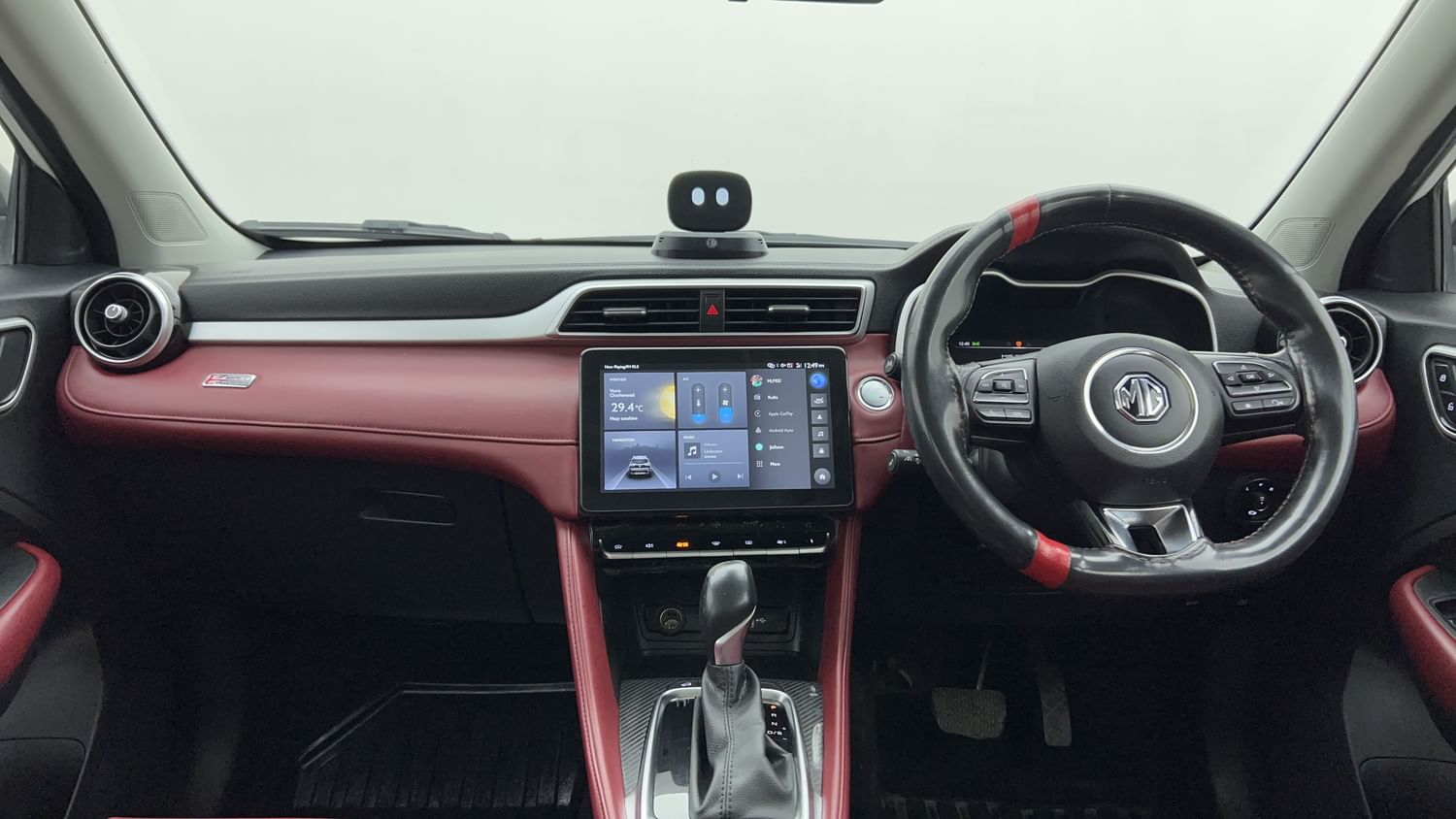 New MG Motors Astor interior DASHBOARD VIEW
