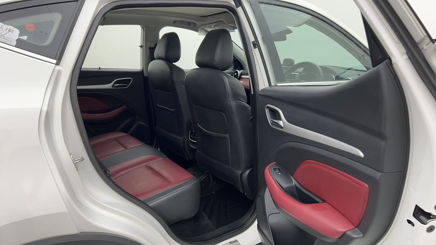 New MG Motors Astor interior RIGHT SIDE REAR DOOR CABIN VIEW