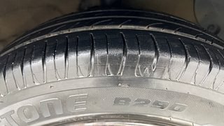 Used 2014 Hyundai Xcent [2014-2017] S Petrol Petrol Manual tyres RIGHT FRONT TYRE TREAD VIEW