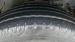 Used 2017 Mahindra XUV500 [2015-2018] W6 AT Diesel Automatic tyres LEFT REAR TYRE TREAD VIEW