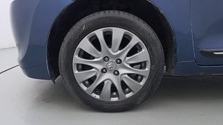 Used 2016 Maruti Suzuki Baleno [2015-2019] Zeta Petrol Petrol Manual tyres LEFT FRONT TYRE RIM VIEW