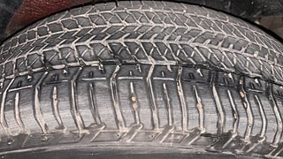 Used 2019 Mahindra XUV500 [2018-2021] W7 AT Diesel Automatic tyres LEFT REAR TYRE TREAD VIEW