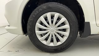 Used 2015 Maruti Suzuki Swift Dzire VXI Petrol Manual tyres LEFT FRONT TYRE RIM VIEW