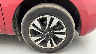 Used 2020 Datsun GO [2019-2022] T (O) CVT Petrol Automatic tyres RIGHT FRONT TYRE RIM VIEW