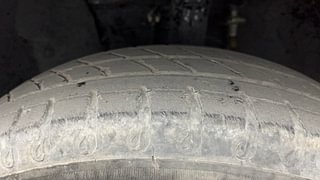 Used 2020 Datsun GO [2019-2022] T (O) CVT Petrol Automatic tyres LEFT FRONT TYRE TREAD VIEW