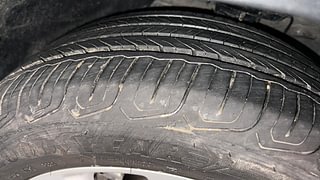 Used 2023 MG Motors Astor Smart 1.5 MT Petrol Manual tyres LEFT FRONT TYRE TREAD VIEW