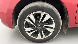 Used 2020 Datsun GO [2019-2022] T (O) CVT Petrol Automatic tyres LEFT FRONT TYRE RIM VIEW