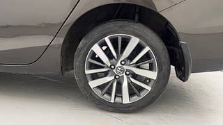 Used 2021 Honda City ZX CVT Petrol Automatic tyres LEFT REAR TYRE RIM VIEW