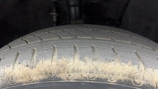 Used 2020 Datsun GO [2019-2022] T (O) CVT Petrol Automatic tyres RIGHT FRONT TYRE TREAD VIEW