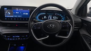 Used 2022 Hyundai New i20 Asta (O) 1.2 MT Petrol Manual interior STEERING VIEW