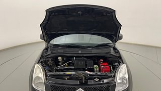 Used 2010 Maruti Suzuki Swift [2007-2011] LXi Petrol Manual engine ENGINE & BONNET OPEN FRONT VIEW